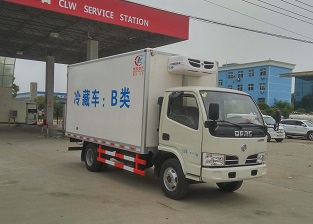 货箱长4米东风冷藏车CLW5040XLC5型